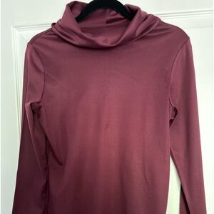 Brooks Brothers Cotton Cowl Neck Jersey